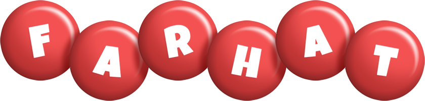 Farhat candy-red logo