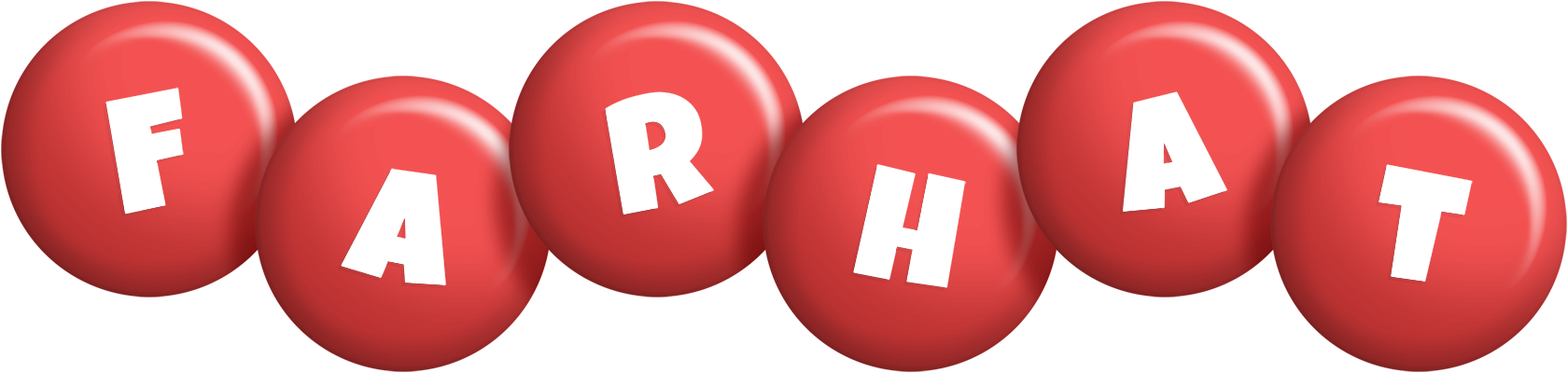 Farhat candy-red logo