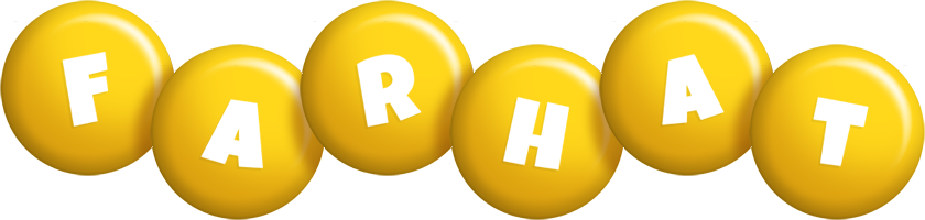 Farhat candy-yellow logo