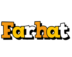 Farhat cartoon logo