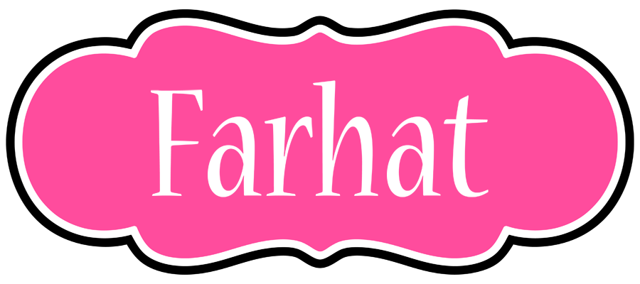 Farhat invitation logo