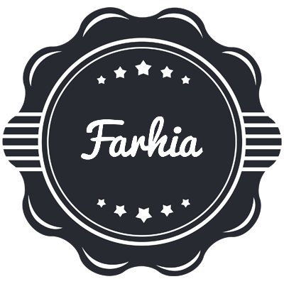 Farhia badge logo