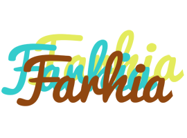 Farhia cupcake logo