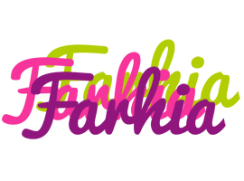 Farhia flowers logo