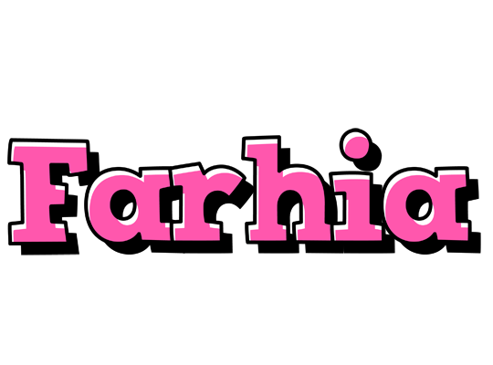 Farhia girlish logo