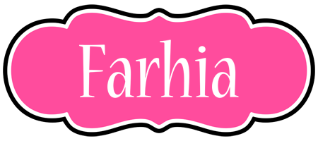 Farhia invitation logo