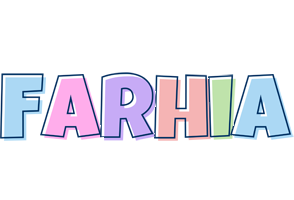 Farhia pastel logo