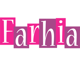 Farhia whine logo