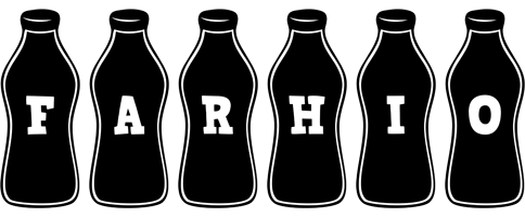 Farhio bottle logo