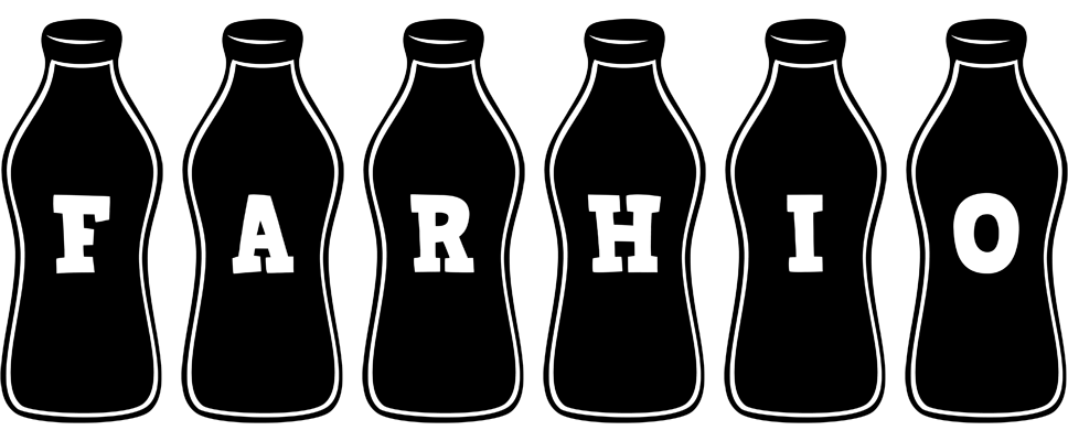 Farhio bottle logo