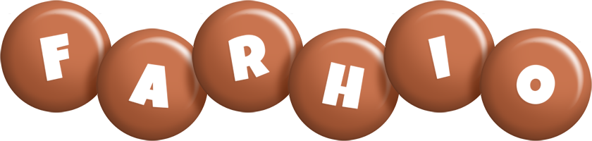 Farhio candy-brown logo