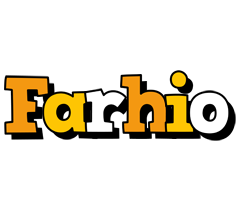 Farhio cartoon logo