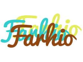 Farhio cupcake logo