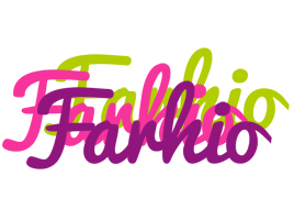 Farhio flowers logo