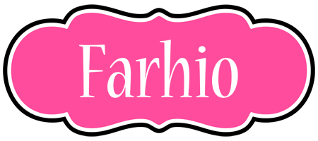 Farhio invitation logo