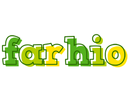 Farhio juice logo