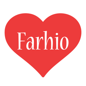 Farhio love logo