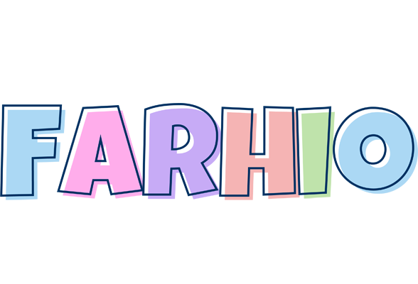 Farhio pastel logo