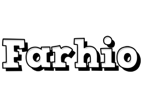 Farhio snowing logo