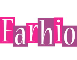 Farhio whine logo