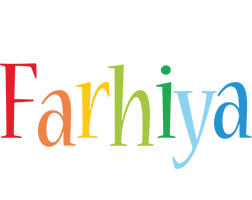 Farhiya birthday logo