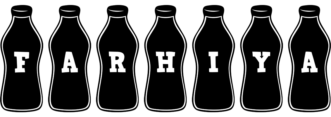 Farhiya bottle logo