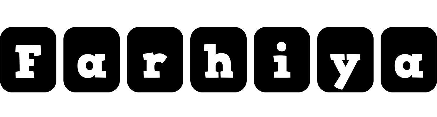 Farhiya box logo