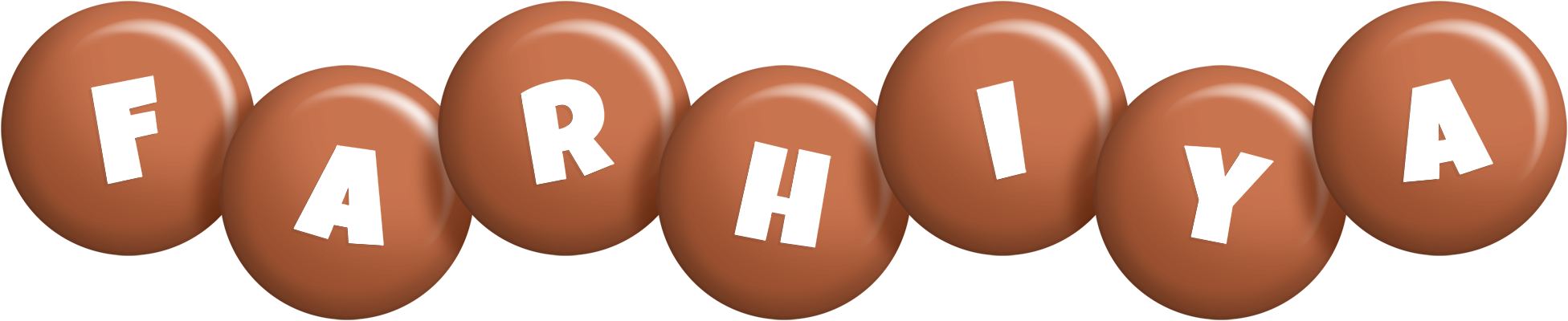 Farhiya candy-brown logo