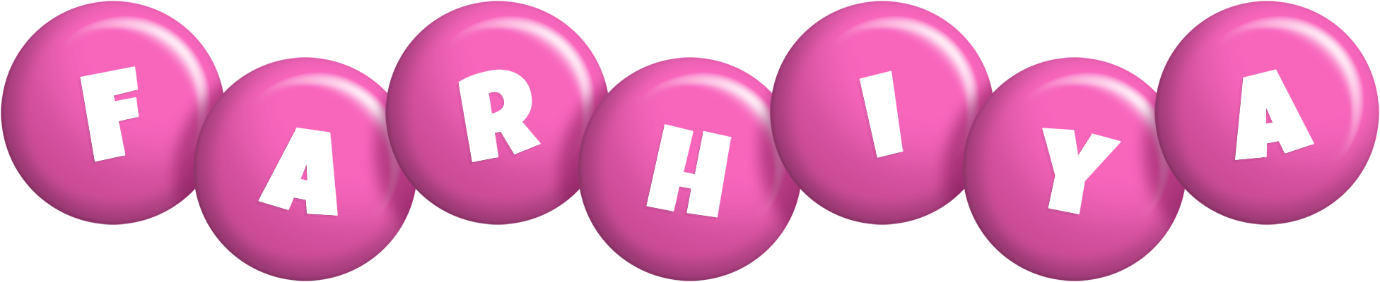 Farhiya candy-pink logo