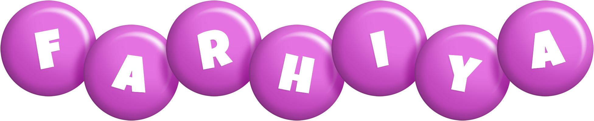 Farhiya candy-purple logo