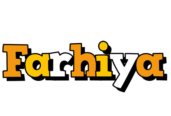 Farhiya cartoon logo