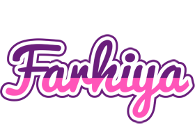 Farhiya cheerful logo