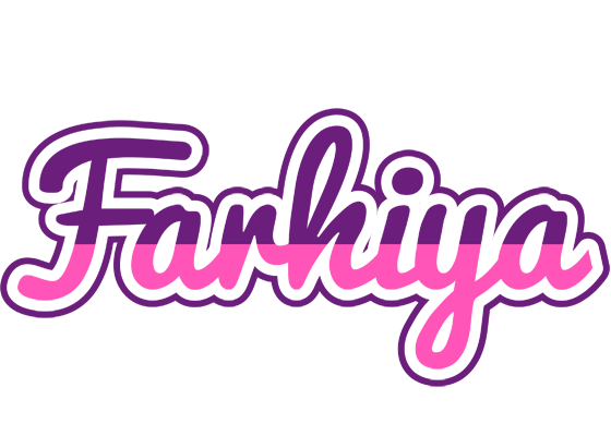 Farhiya cheerful logo