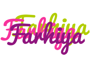 Farhiya flowers logo