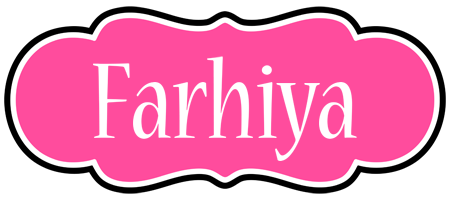 Farhiya invitation logo