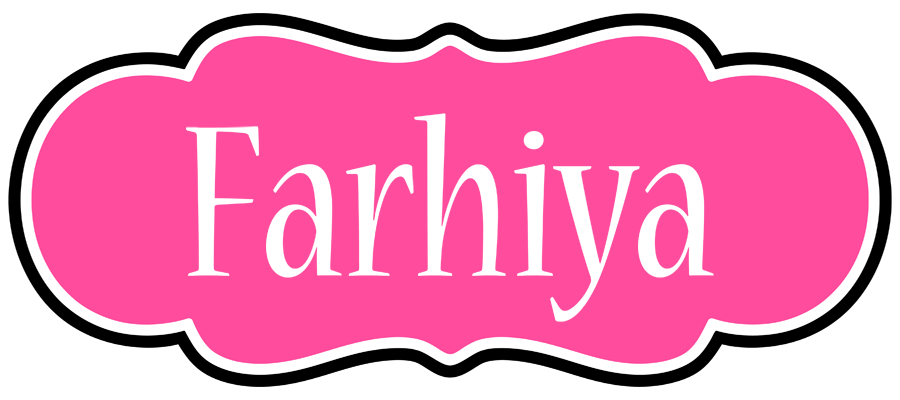 Farhiya invitation logo
