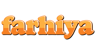 Farhiya orange logo