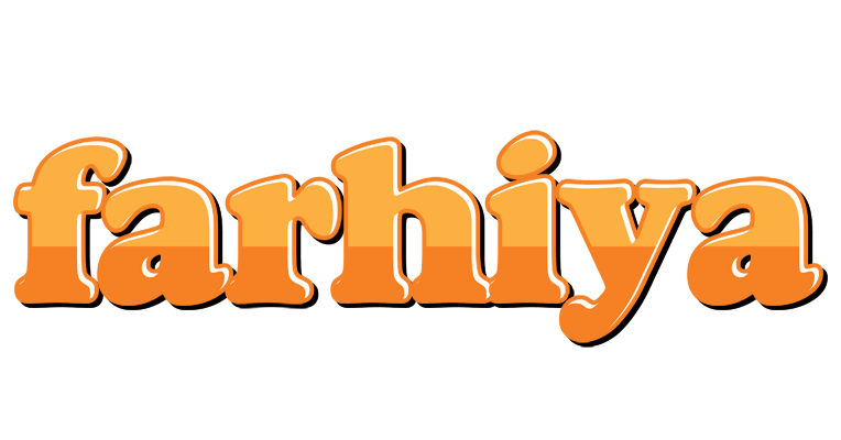 Farhiya orange logo