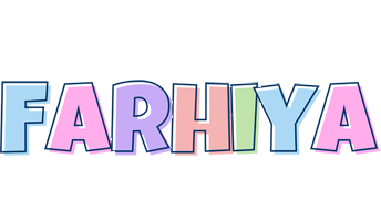 Farhiya pastel logo