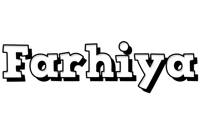 Farhiya snowing logo