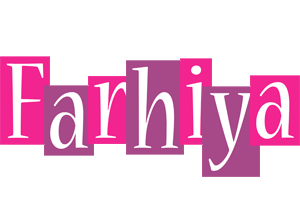 Farhiya whine logo