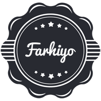 Farhiyo badge logo