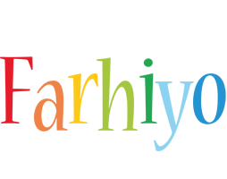 Farhiyo birthday logo