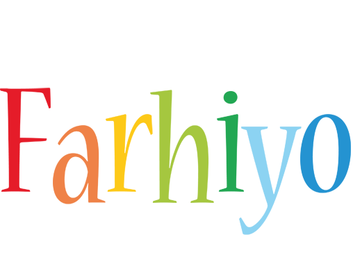 Farhiyo birthday logo