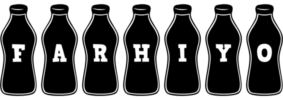 Farhiyo bottle logo