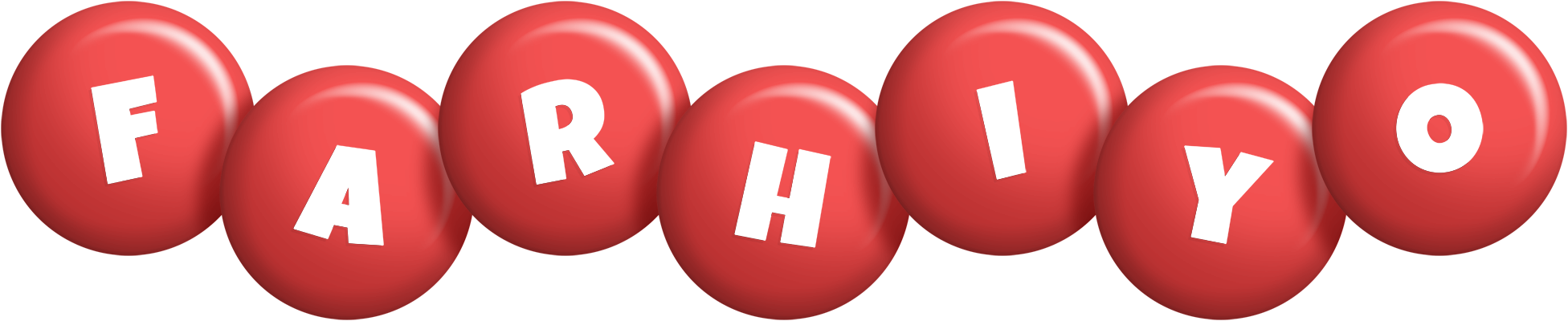 Farhiyo candy-red logo