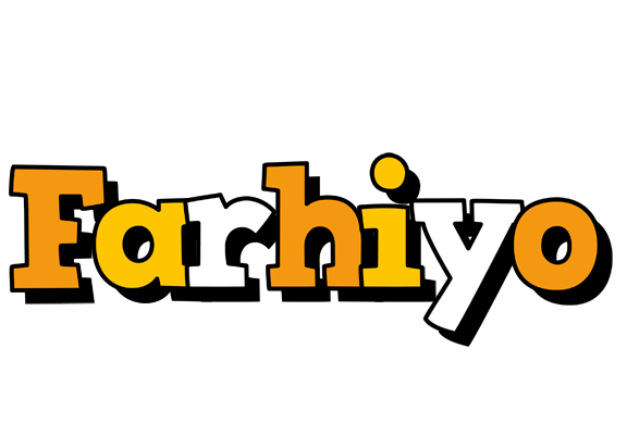 Farhiyo cartoon logo
