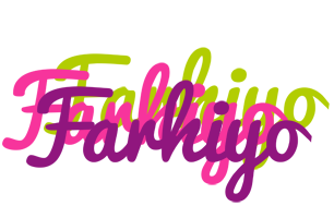 Farhiyo flowers logo