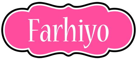 Farhiyo invitation logo