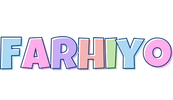 Farhiyo pastel logo